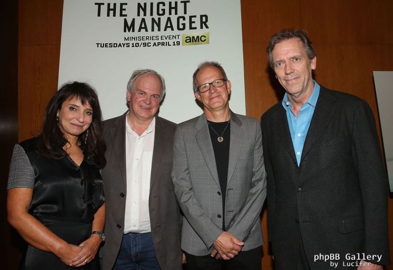 Hugh Laurie - AMC 'The Night Manager' Panel