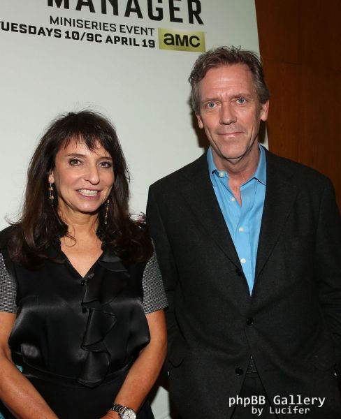 Hugh Laurie - AMC 'The Night Manager' Panel
