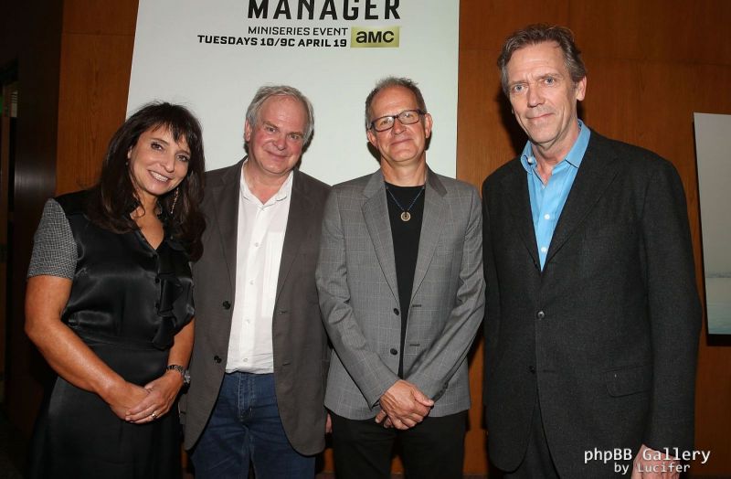 Hugh Laurie - AMC 'The Night Manager' Panel