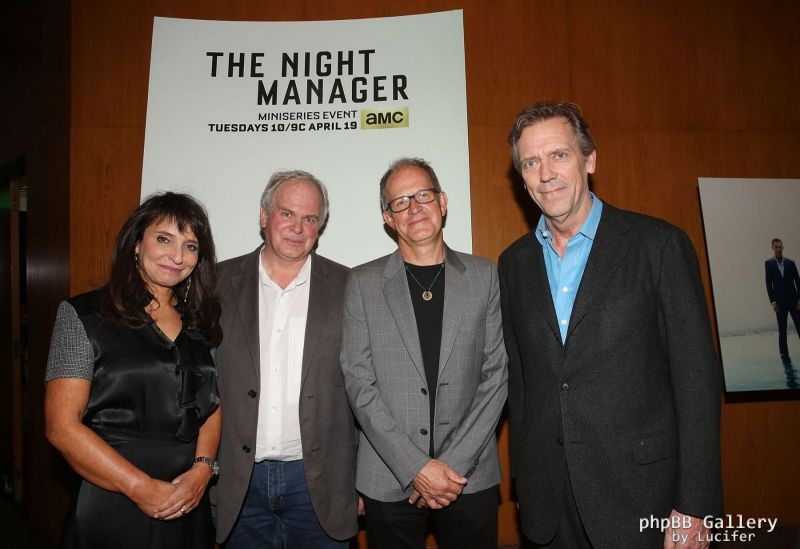 Hugh Laurie - AMC 'The Night Manager' Panel
