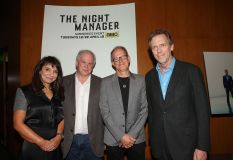 Hugh Laurie - AMC 'The Night Manager' Panel
