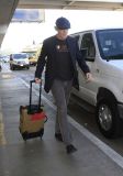 Hugh Laurie - arrives at LAX Oct 2016
