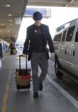 Hugh Laurie - arrives at LAX Oct 2016