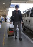 Hugh Laurie - arrives at LAX Oct 2016