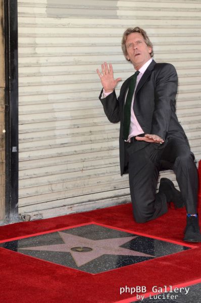 Hugh Laurie honored with star on the Walk of Fame
