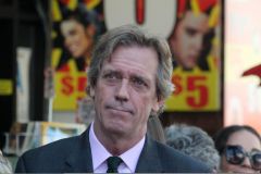 Hugh Laurie honored with star on the Walk of Fame