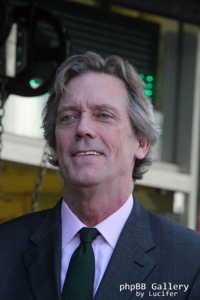 Hugh Laurie honored with star on the Walk of Fame