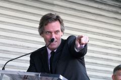 Hugh Laurie honored with star on the Walk of Fame