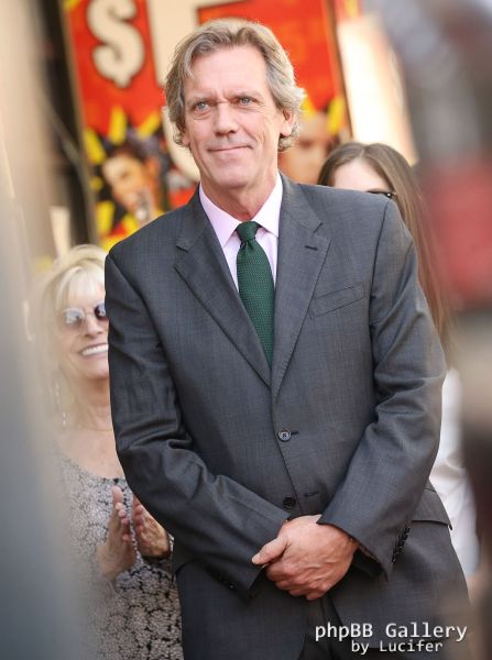 Hugh Laurie honored with star on the Walk of Fame
