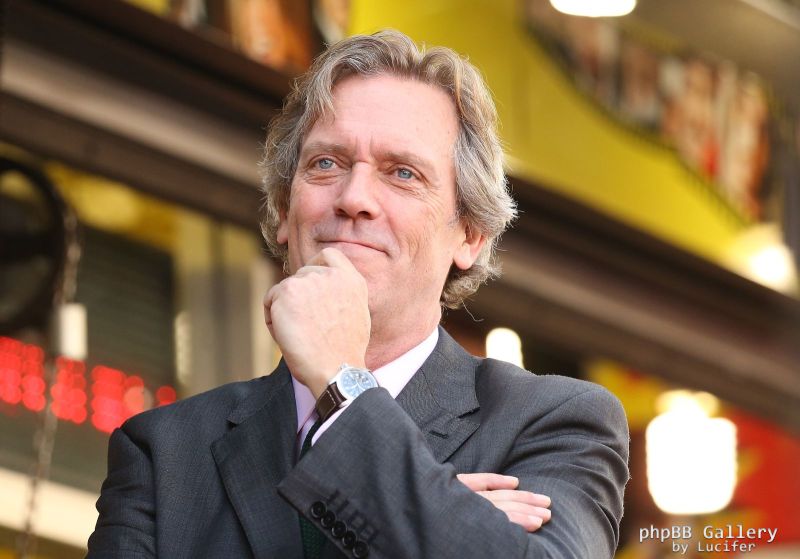 Hugh Laurie honored with star on the Walk of Fame