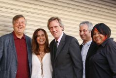Hugh Laurie honored with star on the Walk of Fame