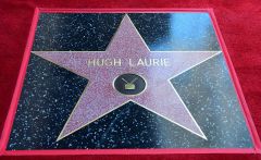Hugh Laurie honored with star on the Walk of Fame