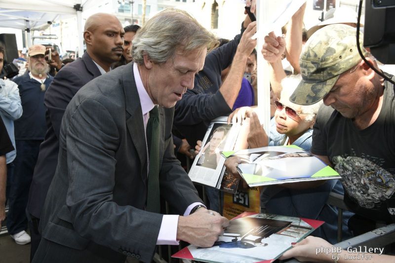 Hugh Laurie honored with star on the Walk of Fame