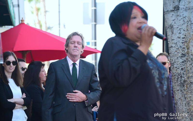 Hugh Laurie honored with star on the Walk of Fame