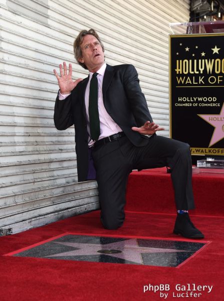 Hugh Laurie honored with star on the Walk of Fame