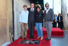 Hugh Laurie honored with star on the Walk of Fame