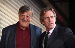 Hugh Laurie honored with star on the Walk of Fame