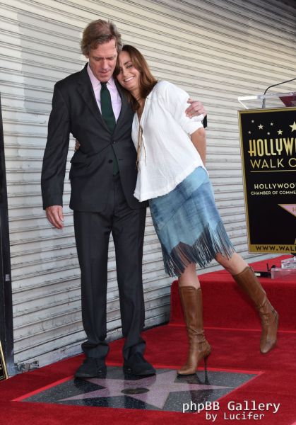 Hugh Laurie honored with star on the Walk of Fame