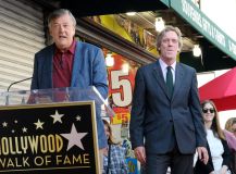 Hugh Laurie honored with star on the Walk of Fame
