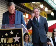 Hugh Laurie honored with star on the Walk of Fame