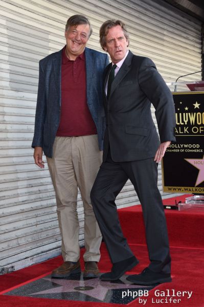 Hugh Laurie honored with star on the Walk of Fame