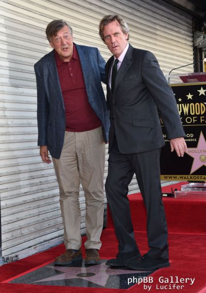 Hugh Laurie honored with star on the Walk of Fame