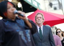 Hugh Laurie honored with star on the Walk of Fame