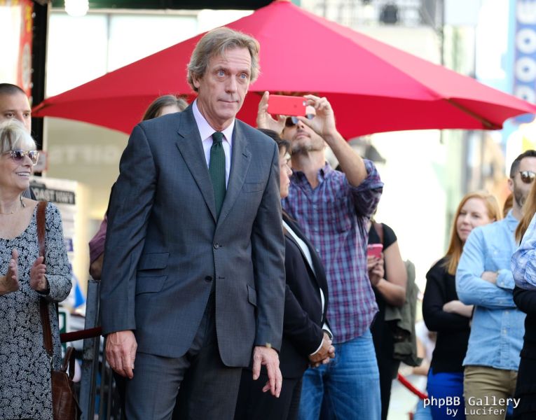 Hugh Laurie honored with star on the Walk of Fame