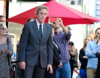 Hugh Laurie honored with star on the Walk of Fame