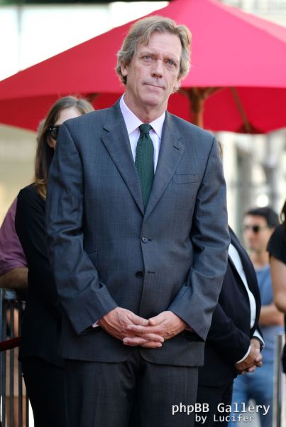 Hugh Laurie honored with star on the Walk of Fame