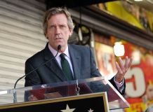 Hugh Laurie honored with star on the Walk of Fame