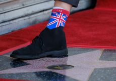 Hugh Laurie honored with star on the Walk of Fame