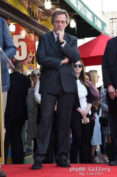 Hugh Laurie honored with star on the Walk of Fame