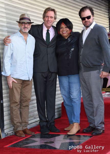 Hugh Laurie honored with star on the Walk of Fame
