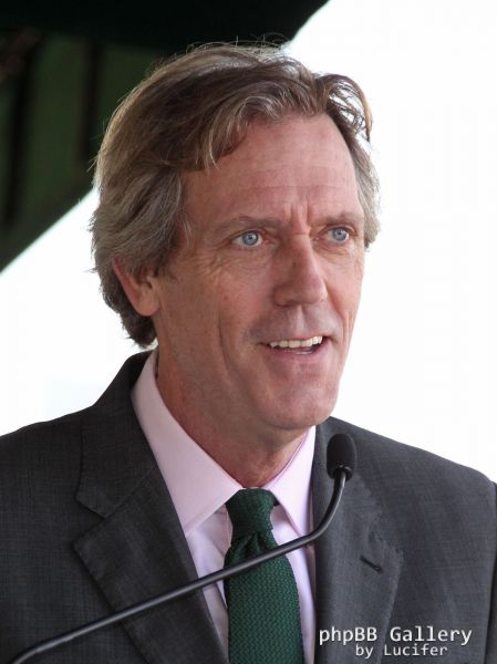 Hugh Laurie honored with star on the Walk of Fame