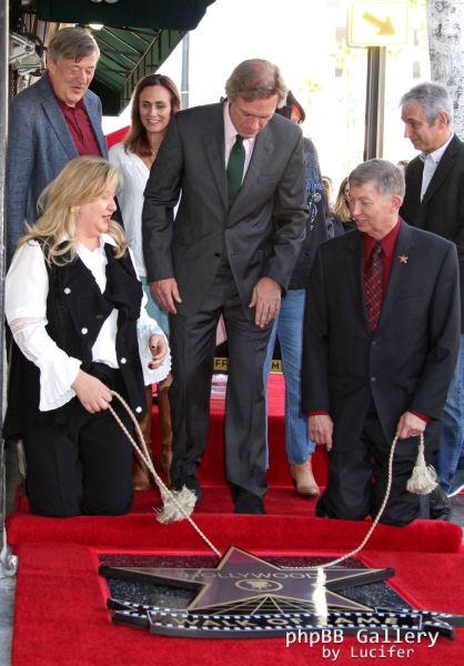 Hugh Laurie honored with star on the Walk of Fame