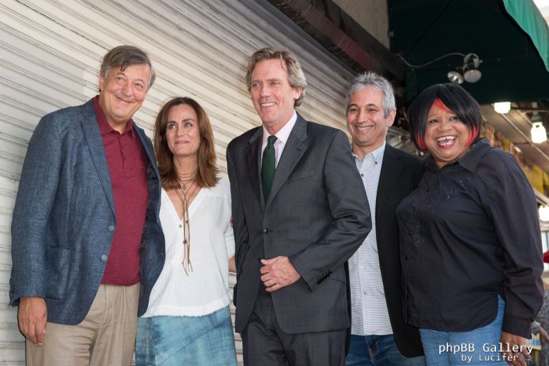 Hugh Laurie honored with star on the Walk of Fame