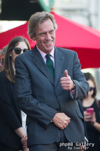 Hugh Laurie honored with star on the Walk of Fame