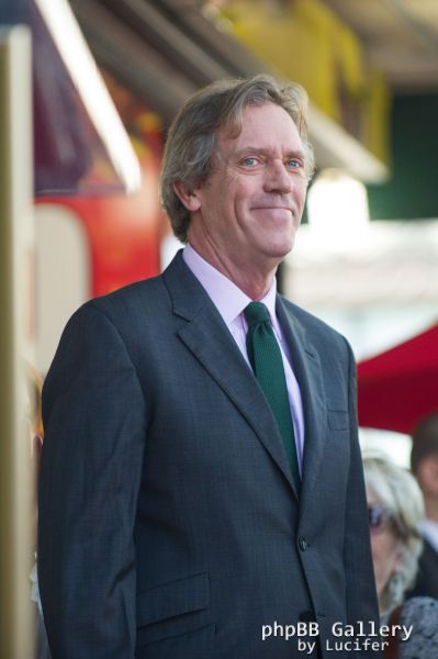 Hugh Laurie honored with star on the Walk of Fame