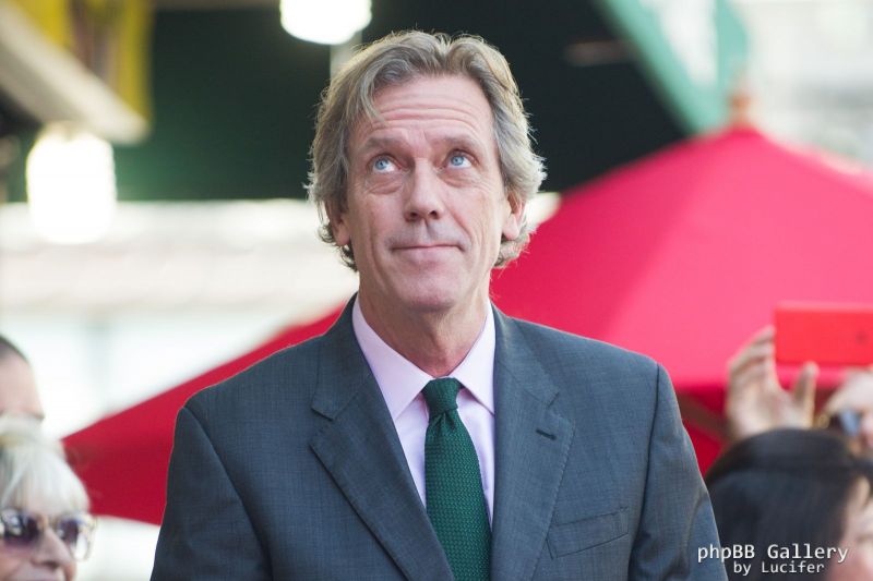Hugh Laurie honored with star on the Walk of Fame