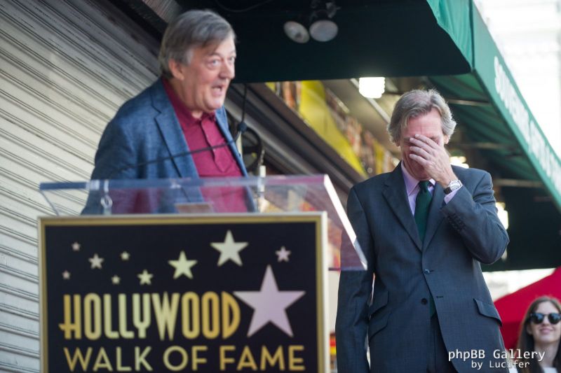 Hugh Laurie honored with star on the Walk of Fame