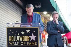 Hugh Laurie honored with star on the Walk of Fame