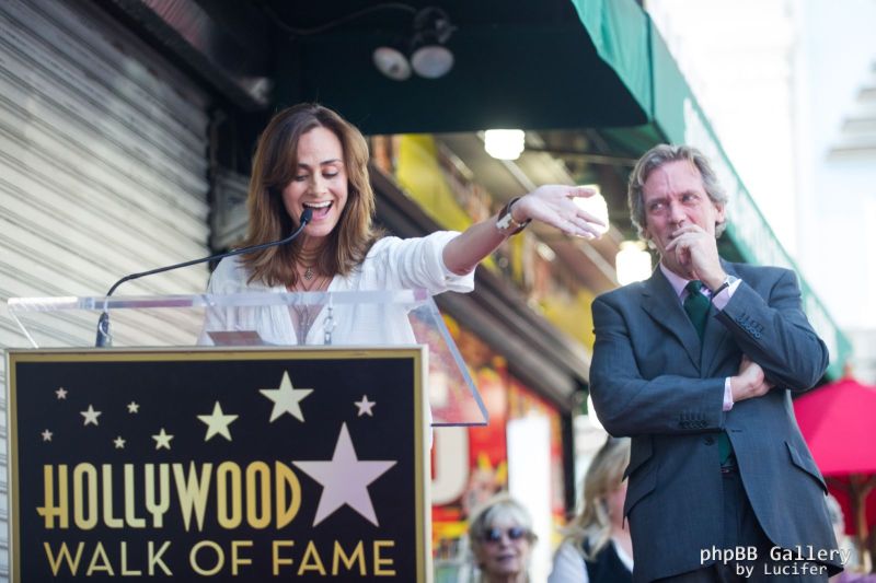 Hugh Laurie honored with star on the Walk of Fame