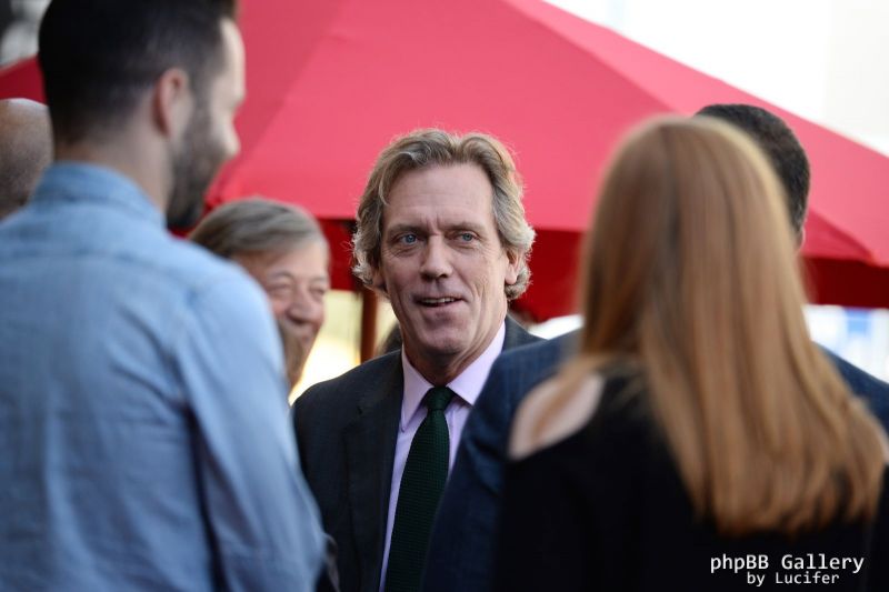 Hugh Laurie honored with star on the Walk of Fame