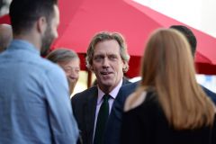 Hugh Laurie honored with star on the Walk of Fame