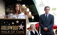 Hugh Laurie honored with star on the Walk of Fame