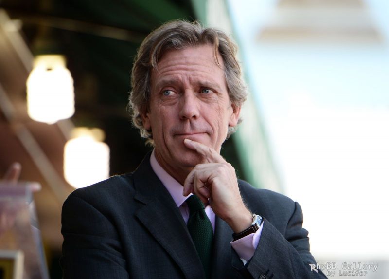 Hugh Laurie honored with star on the Walk of Fame