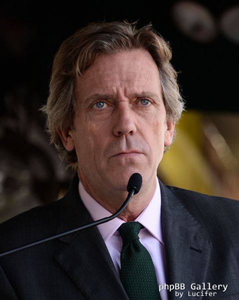 Hugh Laurie honored with star on the Walk of Fame