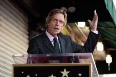 Hugh Laurie honored with star on the Walk of Fame