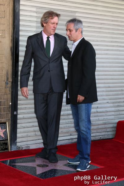 Hugh Laurie honored with star on the Walk of Fame